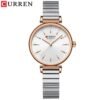 Curren Blanche watch has a lovely two-tone design